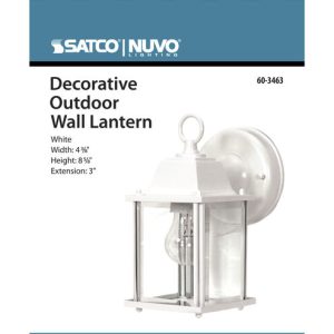 Satco Decorative Outdoor Wall Lantern 60-3463